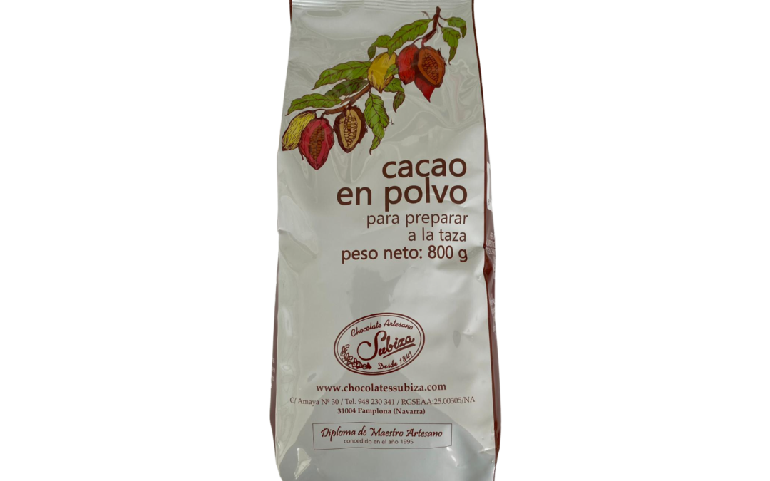 Cacao en polvo con azúcar