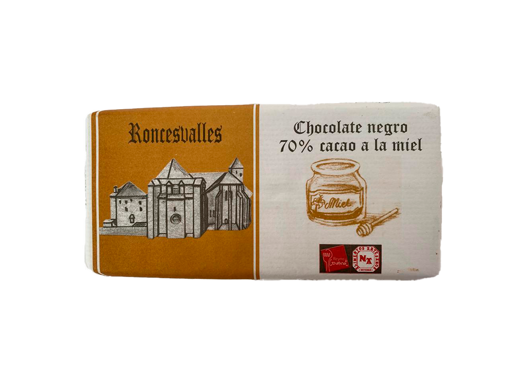 Chocolate negro 70% Cacao con miel